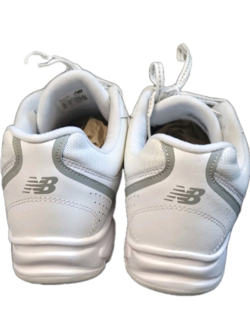 New Balance 411 White Wide Width Cross Trainer Sneakers Men's Sz 10.5 Wmns Sz 12 - Picture 10 of 13